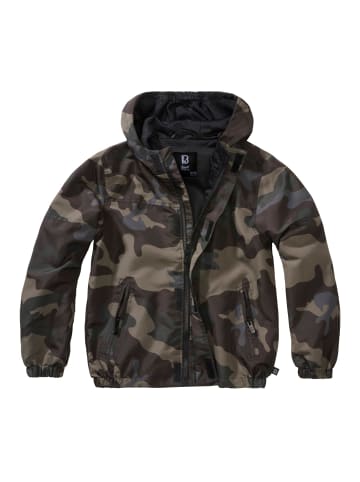 Brandit Windbreaker in darkcamo