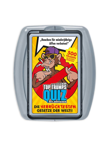 Winning Moves Top Trumps Quiz - Die verrücktesten Gesetze der Welt in bunt