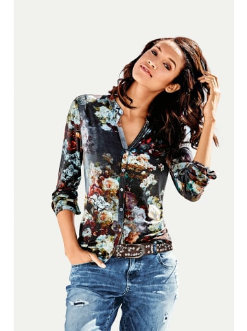 Heine Blusenshirt in dunkelblau