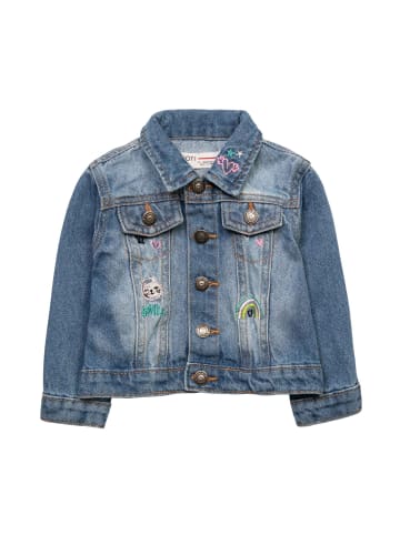 Minoti Jeansjacke Purrfect 3 in Denim-Hellblau