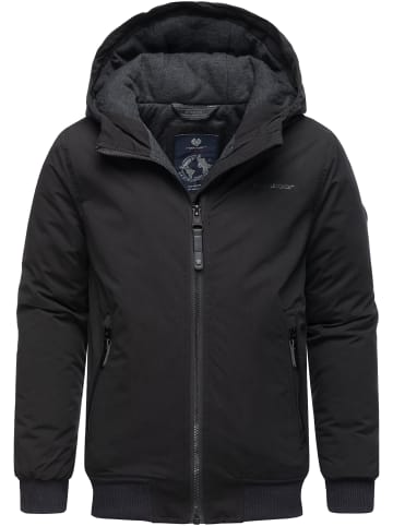 ragwear Winterjacke Maddew in Black