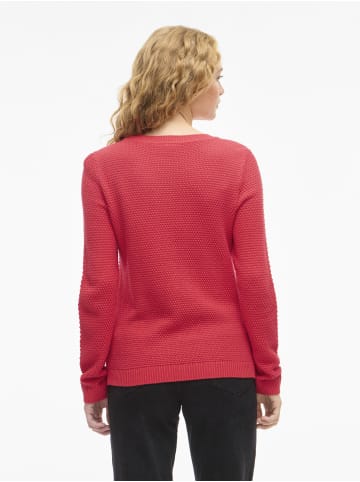 Vila Pullover VIDalo in rot - 0007