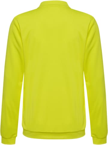 Hummel Reißverschlussjacke Hmlauthentic Pl Zip Jacket Woman in BLAZING YELLOW