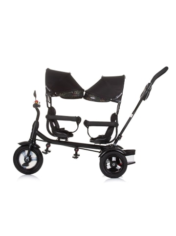 Chipolino Geschwisterdreirad Tricycle 2Play in schwarz