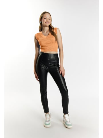 myMo Damen Strickpullunder in Orange