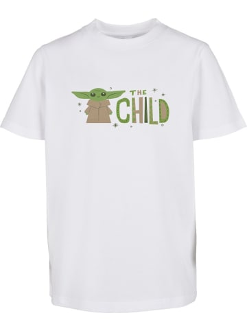 Mister Tee Shirt "Kids Mandalorian The Child Tee" in Weiß