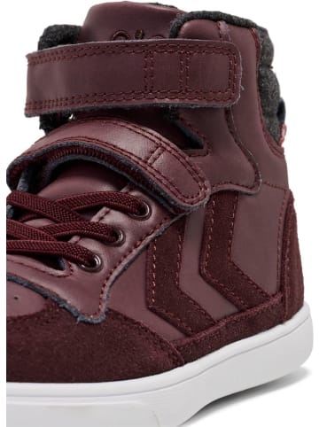 Hummel Kinder Winterschuhe "Stadil Winter High Jr" in Braun