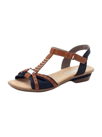 rieker Komfort Sandalen in Blau