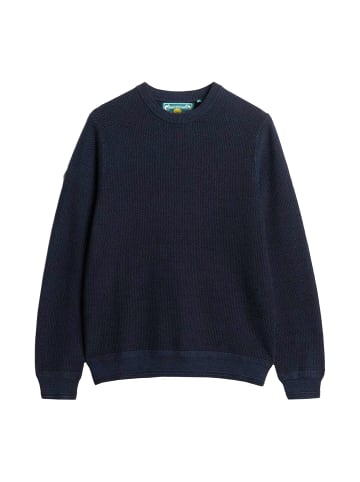 Superdry Strickpullover in Dunkelblau