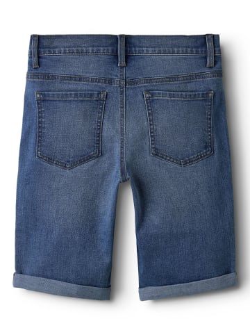 TWO SOON Jeansshorts in Medium Blue Denim