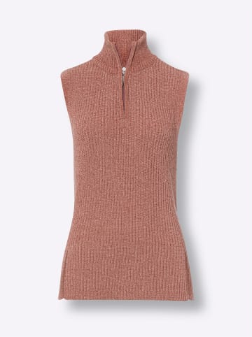 Sieh an! Pullunder in rosenholz