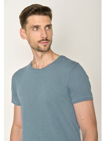 GreenBomb T-Shirt Basic in Schlammiges Blau
