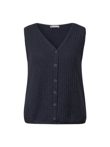 Street One Top in deepwater blue