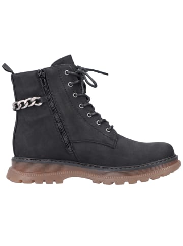 rieker Schnürboots 92820 in schwarz