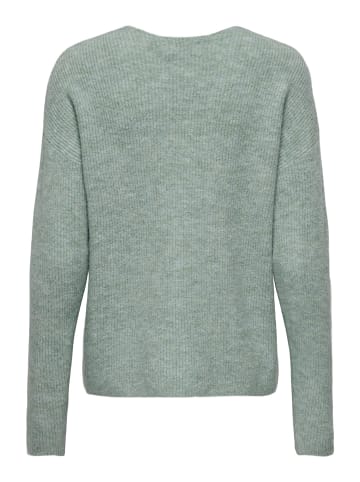 ONLY Strickpullover in Blue Surf 1