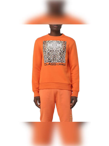 cavalli CLASS Cavalli Class Sweatshirt orange Herren PXT66F CF010 01665