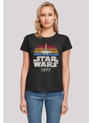 F4NT4STIC Box T-Shirt Star Wars X-Wing Trip 1977 in schwarz
