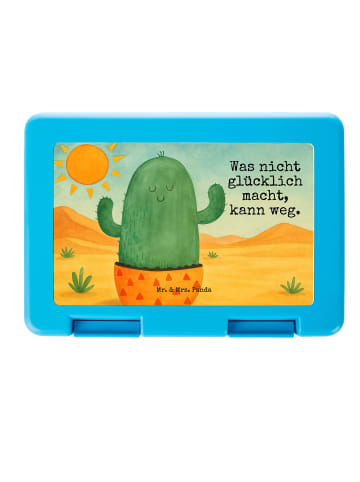 Mr. & Mrs. Panda Bento Box Kaktus Sonne Design mit Spruch in Weiß