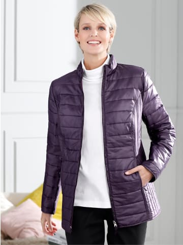 Sieh an! Steppjacke in lila