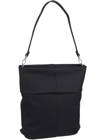 Zwei Handtasche Mademoiselle M12 in Nubuk/Black