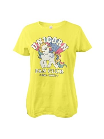 My Little Pony Shirt "Unicorn Fan Club Girly Tee" in Gelb