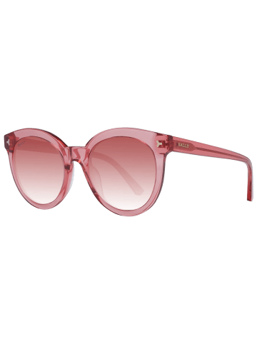 Bally Frauen Sonnenbrille Rund Rot