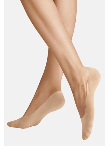Hudson Feinfüßlinge Loafer Footlet Seamless antirutsch in Teint