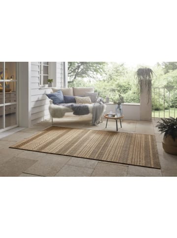 Indoor Outdoor Teppich Granado in Beige Braun