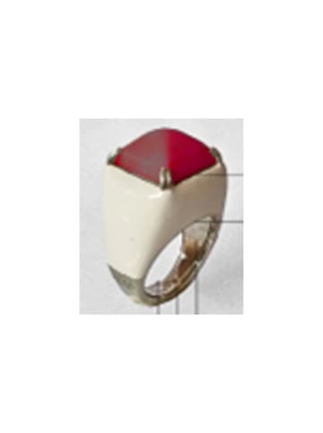 Luxenter Ring Zadsi 925er Sterlingsilber-Zadsi red