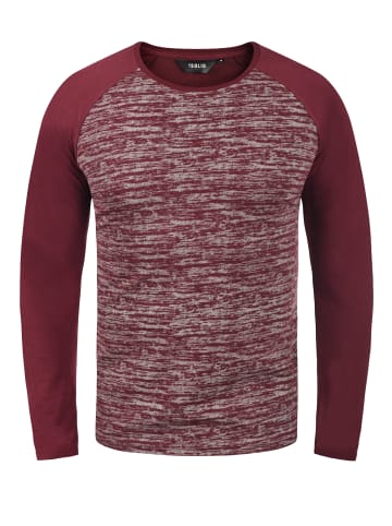 !SOLID Langarmshirt SDMevan in Rot