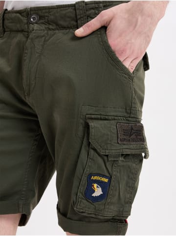 Alpha Industries Shorts in khaki - 0008