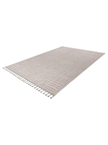 Vivorum Wohnzimmer Kurzflor Teppich Reef 225 in silber