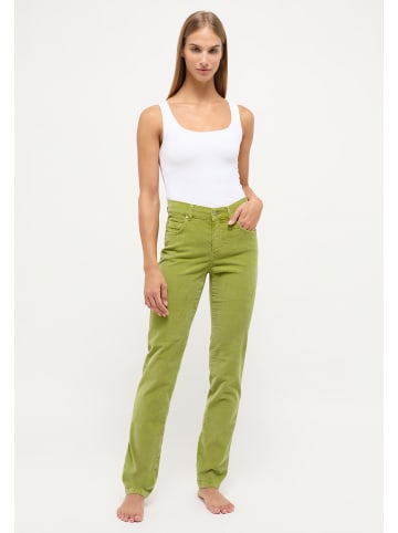 ANGELS  Straight-Leg Jeans Jeans Cici in Coloured Cord in grün