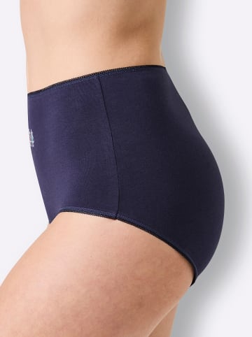 WITT WEIDEN Taillenslip in marine + marine-bedruckt