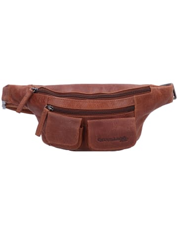 Greenland Nature Montana Gürteltasche Leder 20 cm braun