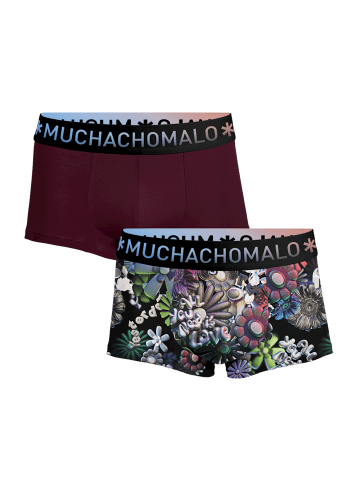 Muchachomalo 2er-Set: Boxershorts in Multicolor/Red