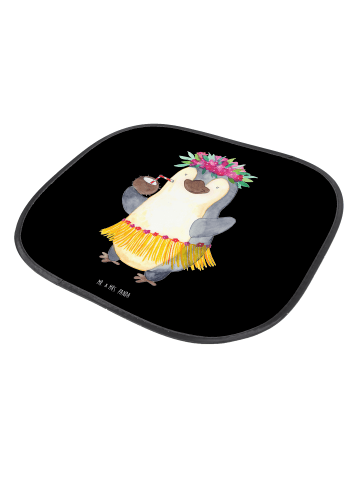 Mr. & Mrs. Panda Auto Sonnenblende Pinguin Kokosnuss ohne Spruch in Schwarz
