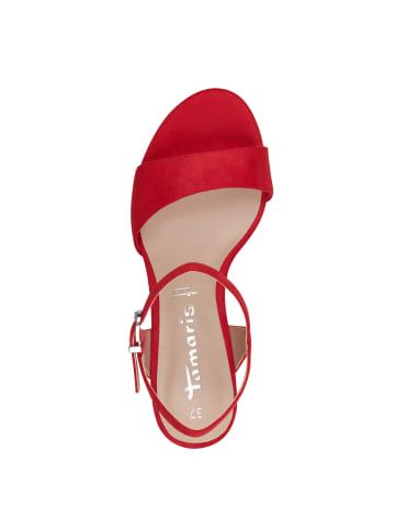 Tamaris Riemchensandaletten in Rot