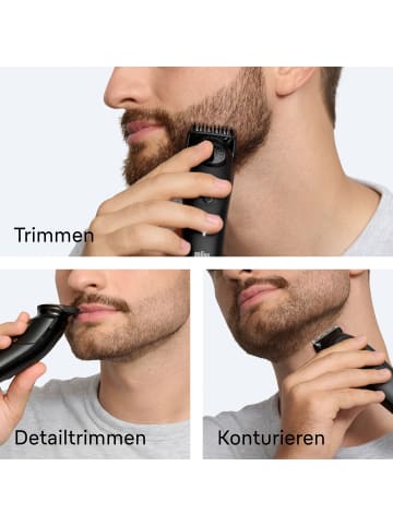 Braun Barttrimmer „Series 5 BT5520“ in Black Matt