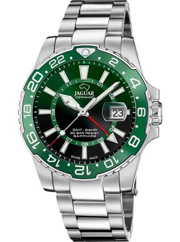Jaguar Uhr in Grün