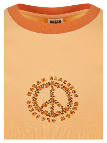Urban Classics Urban Classics Cropped T-Shirts in paleorange/vintageorange