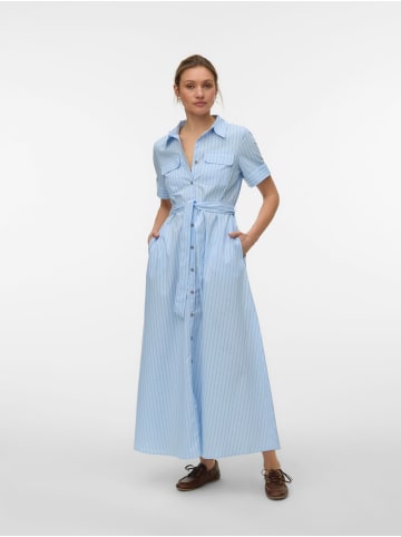 Vero Moda Hemdblusenkleid in Cashmere Blue