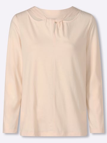 Sieh an! Langarm-Shirt in elfenbein