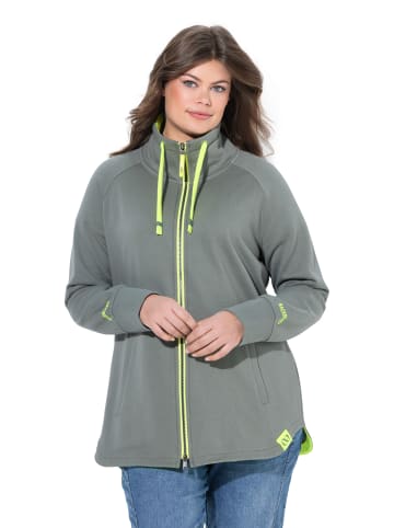 LAURASØN Sweatjacke in salbei