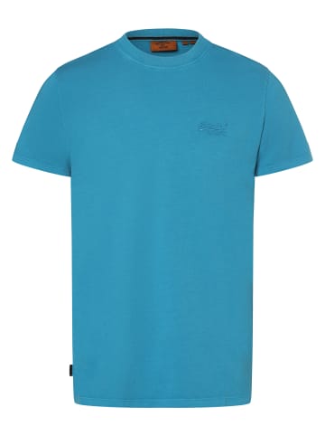 Superdry T-Shirt in blau