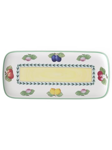 Villeroy & Boch Kuchenplatte eckig Charm & Breakfast French Garden in bunt