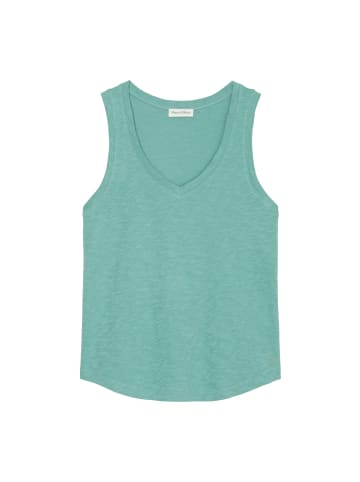 Marc O'Polo V-Neck-Top regular in soft teal