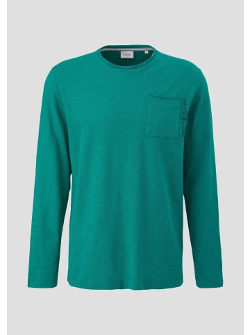 s.Oliver T-Shirt in 76W1_smaragd