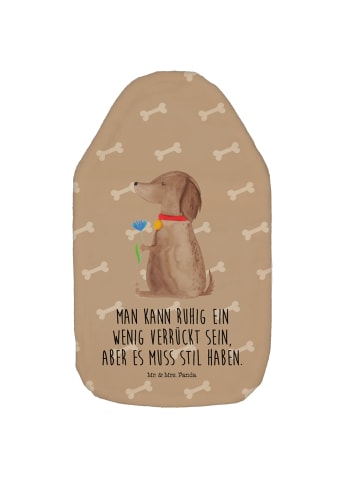 Mr. & Mrs. Panda Wärmekissen Hund Blume mit Spruch in Hundeglück