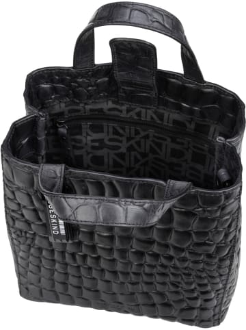 LIEBESKIND BERLIN Handtasche Paper Bag S20 Croco in Black